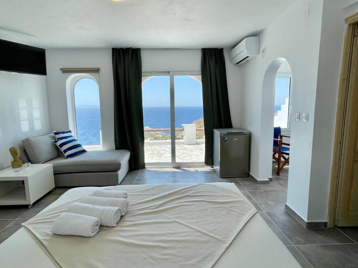 Charakas Horizon Apartman Gávrio Kültér fotó